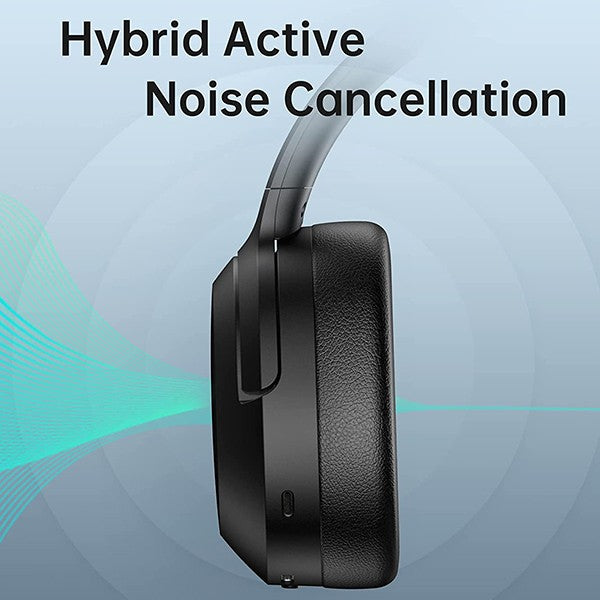  Edifier W820NB Hybrid Active Noise Cancelling Headphones -  Hi-Res Audio - 49H Playtime - Wireless Over Ear Bluetooth Headphones for  Phone-Call (White) : Electronics