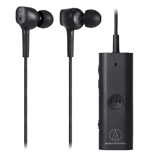 Audio-Technica ATH-ANC100BT QuietPoint® Wireless Noise-Cancelling Earphones