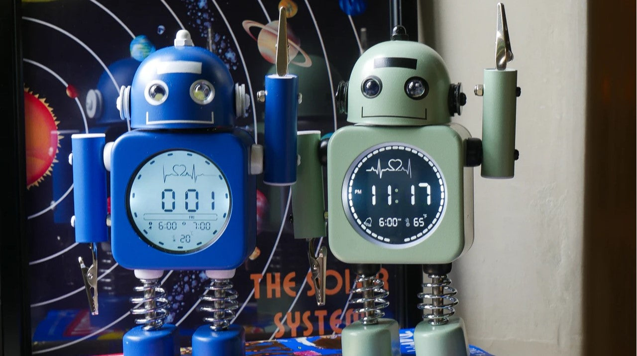 Robot Time - Kids Bedside Clock & Alarm Clock