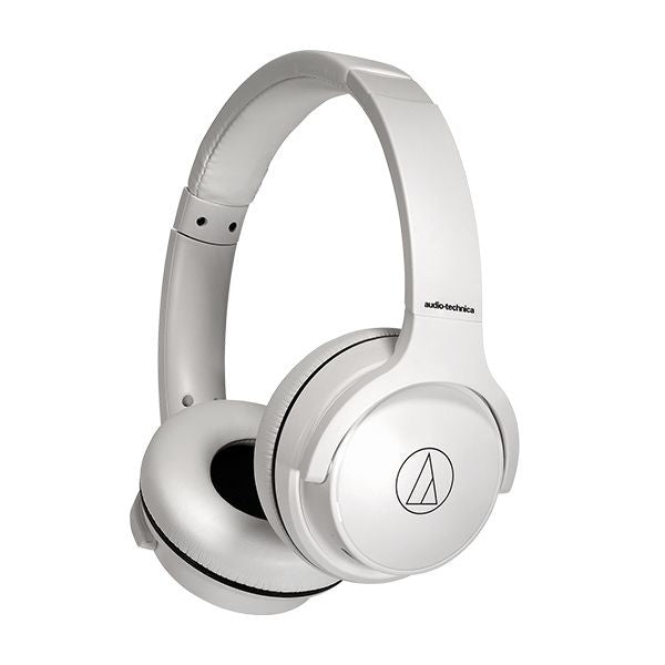 Audio-Technica ATH-S220BTWH Wireless Headphones (60 hour Battery) - White