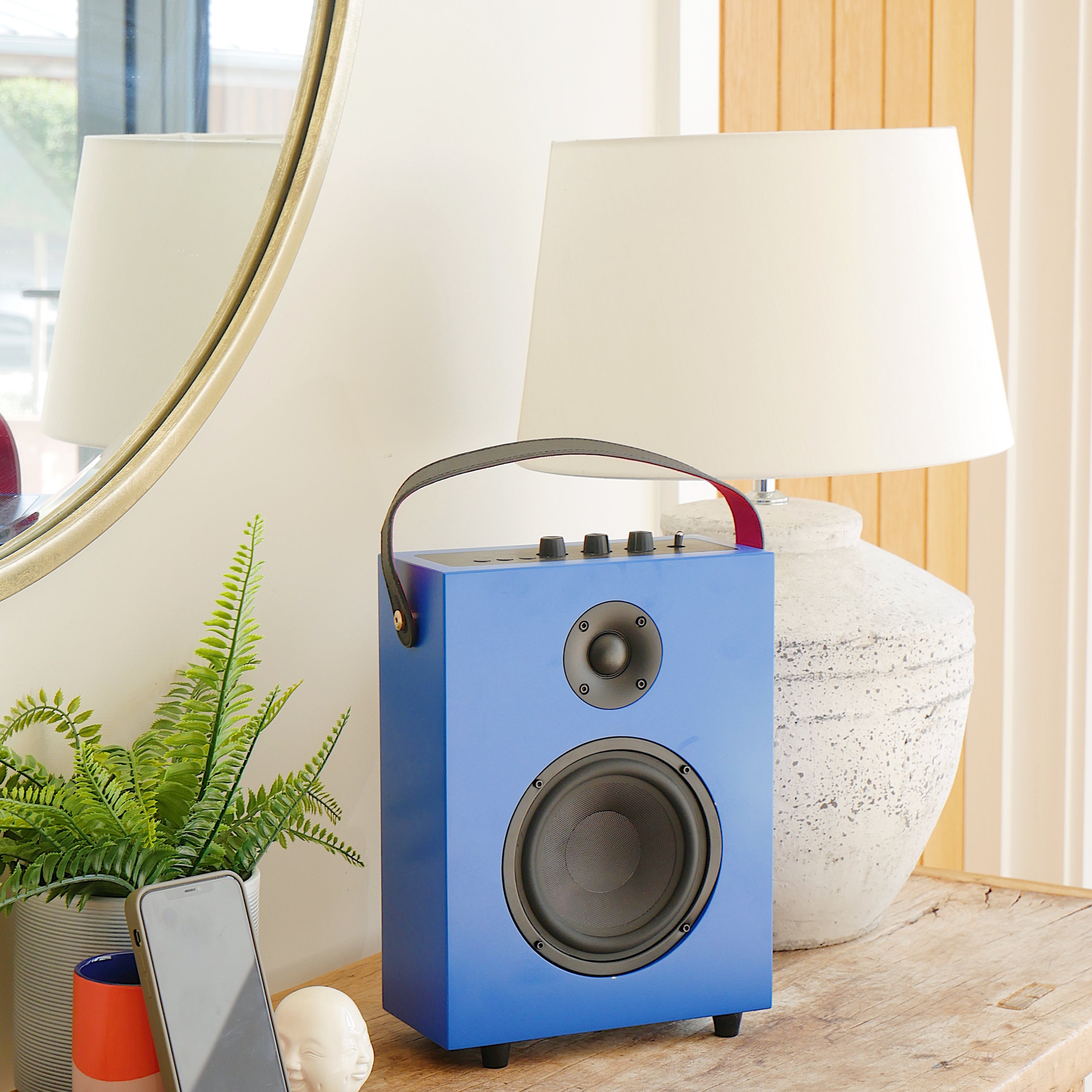 Steepletone Redefy Luxury Wireless Bluetooth Speaker - Blue