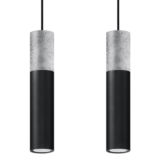 Pendant Lamp Borgio 2 Black